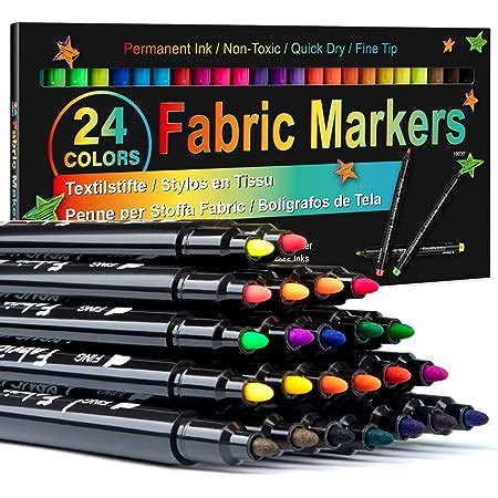 metallic fabric markers|fabric markers permanent for clothes.